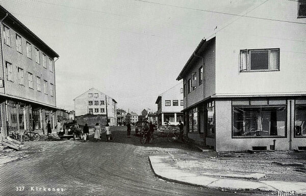 Før bilene fylte gatene i Kirkenes
