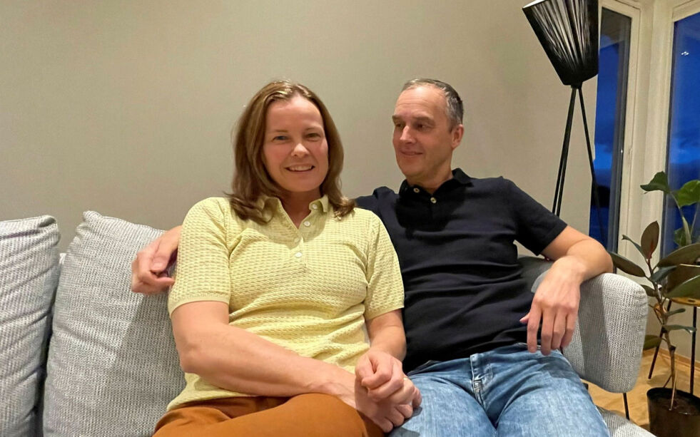 Camilla og Jan Nilsen fra den sjøsamiske bygda Kokelv tar sats og flytter til Singapore.
 Foto: Cecilie Ditløvsen