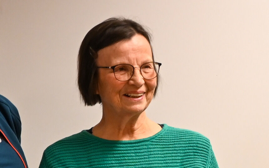 Jenny Pedersen er leder i Hørselshemmedes landsforbund Porsanger (Arkivfoto: Irmelin Klemetzen)