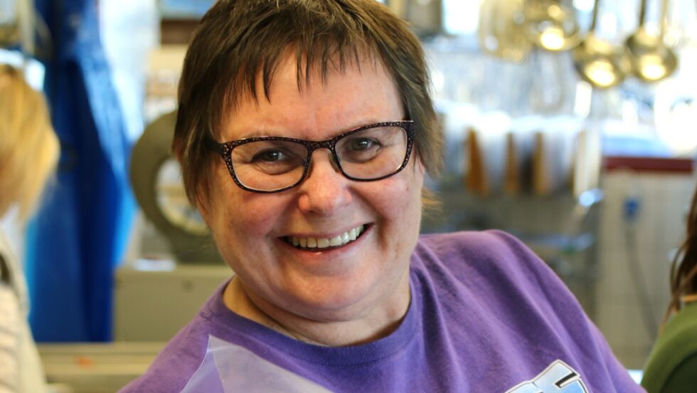 Elin Sabbasen håper mange finner veien til Langnesmarkedet.
 Foto: Arkiv