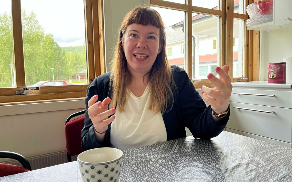 Den nye direktøren ved Sámi Dáiddaguovddáš (SDG) er på plass i Karasjok. Ságat har tatt en samtale med Marija Griniuk.
 Foto: Elin Wersland