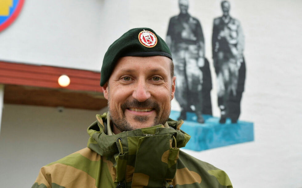 Kronprins Haakon kommer sammen med kronprinsesse Mette-Marit til Kirkenes fredag 1. april.
FOTO: IRENE ANDERSEN