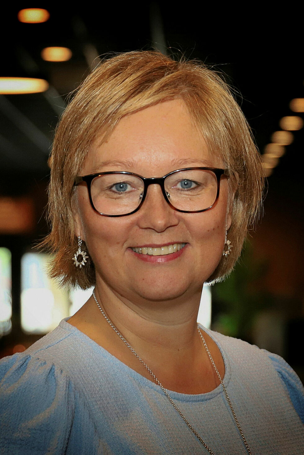 Heidi Holmgren fra Nordkapp er gjenvalgt som fylkesleder for to nye år.
 Foto: Finnmark SP