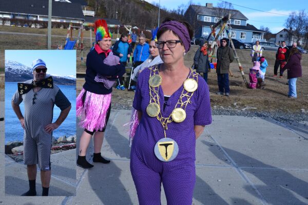 Gikk i vannet for «en god sak»