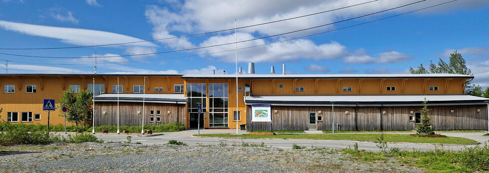 Hesseng flerbrukssenter i Sør-Varanger.
 Foto: Hill Haga