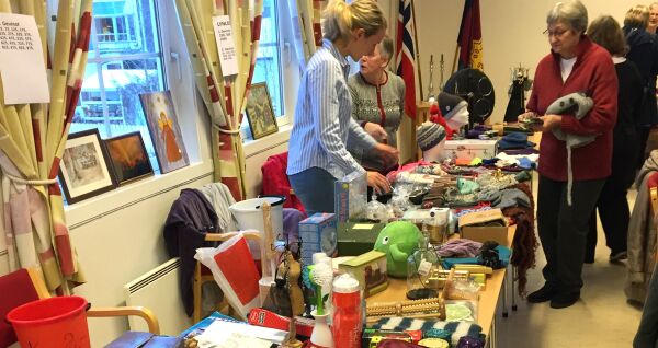 Vellykket julemesse hos Frelsesarmeen