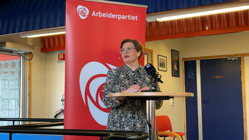 Tana-ordfører Helga Pedersen har tidligere gjentatte ganger påpekt at det store gapet mellom utgiftene og det som blir kompensert.
Foto: Raymond Hildonen