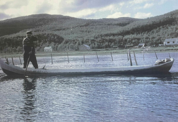 Fra tidligere tiders fiskelykke i elva