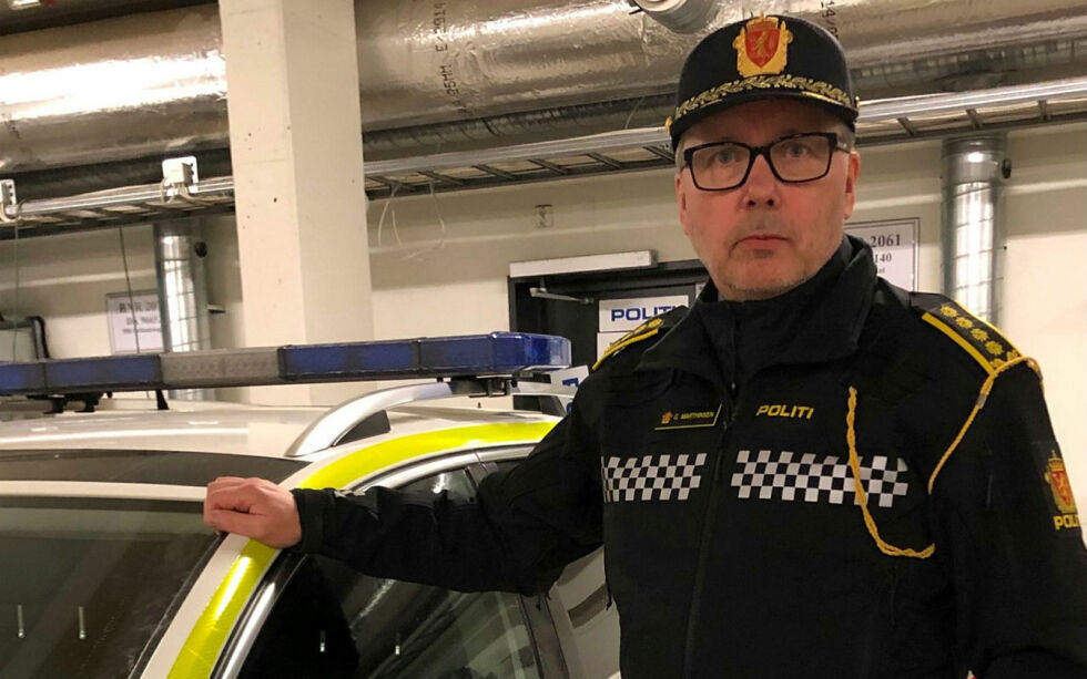 Distriktsleder i UP nord, Geir Harald Marthinsen, mener det er avgjørende med nok kontroller på rett tidspunkt, for å ta flere ruskjørere i trafikken.
 Foto: Politiet