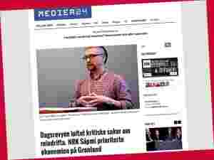 Sjefer i NRK Sápmi trenerte