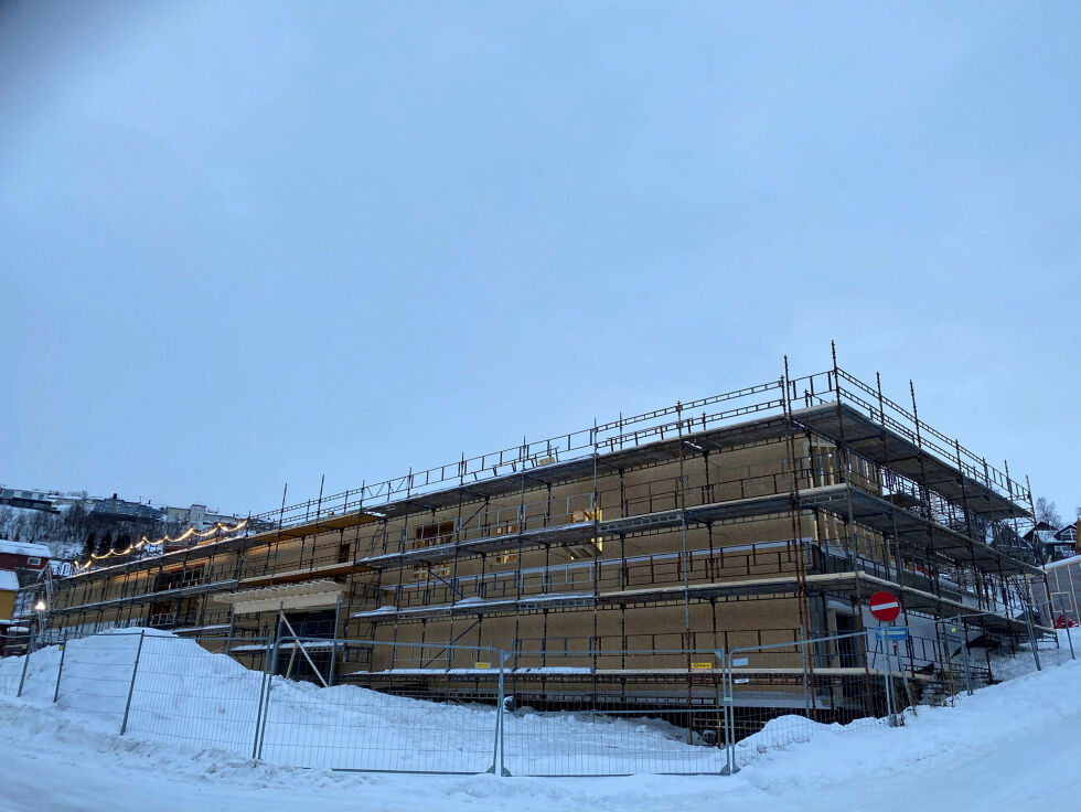 Til en pris på 100 millioner kr vil nye Kirkenes barnehage på hele 1.630 kvadratmeter stå ferdig i all sin herlighet.
 Foto: Hallgeir Henriksen
