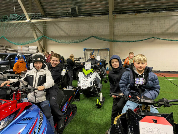 Motor, mat og munter stemning