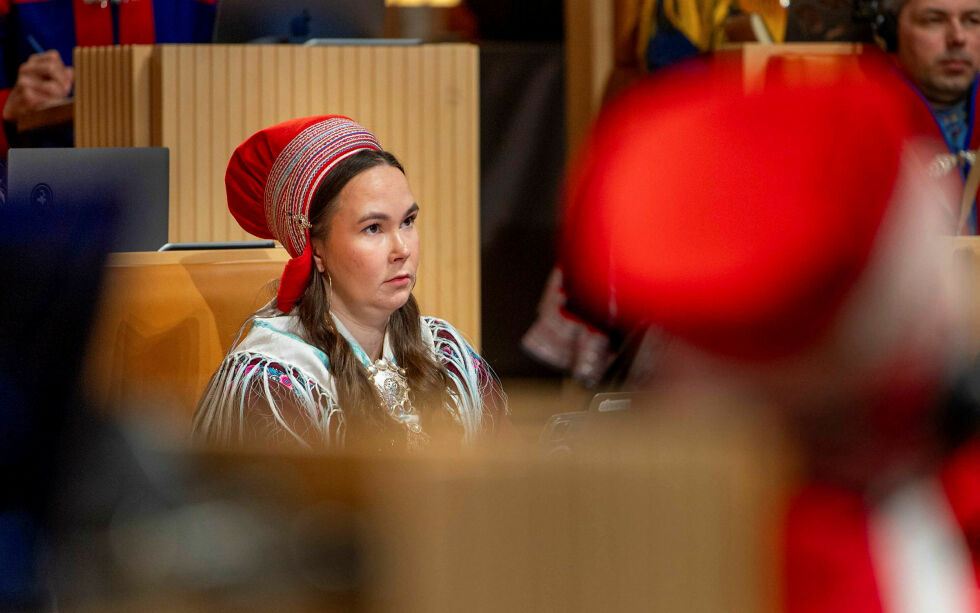 Maren Benedicte Nystad Storslett, Norgga Sámiid Riikkasearvi/Norske Samers Riksforbund (NSR).
 Foto: Cecilie Bergan Stuedal