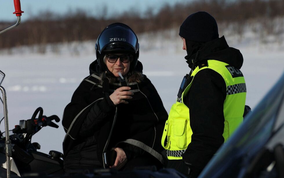 Reinpolitiet har vært aktivt ute i løypene i påska. Illustrasjonsfoto.
 Foto: Politiet i Finnmark