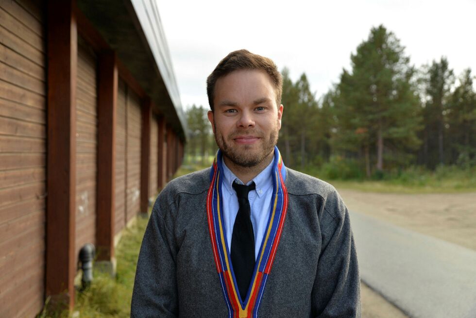 Sametinsråd Mikkel Eskil Mikkelsen (NSR). Foto: Steinar Solaas
 Foto: Steinar Solaas