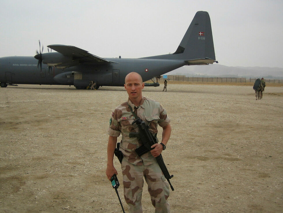 Kai Simon Johansen, Afghanistan-veteran.
 Foto: Privat