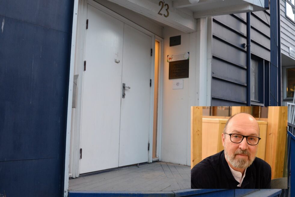 Sametingets kontrollutvalg er i ferd med å granske utbetalingene til Anders Blom, styreleder i Protect Sápmi, og kjøp av tjenester fraandre konsulenter. Her, i Grønnegata 23 i Tromsø, i samme hus som NRL, har Protect Sápmi sin kontoradresse.
 Foto: Steinar Solaas