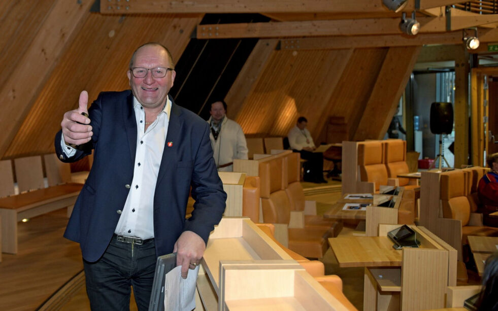 Arthur Tørfoss (FrP) er leder i Sametingets kontrollutvalg denne perioden.
 Foto: Lars Birger Persen