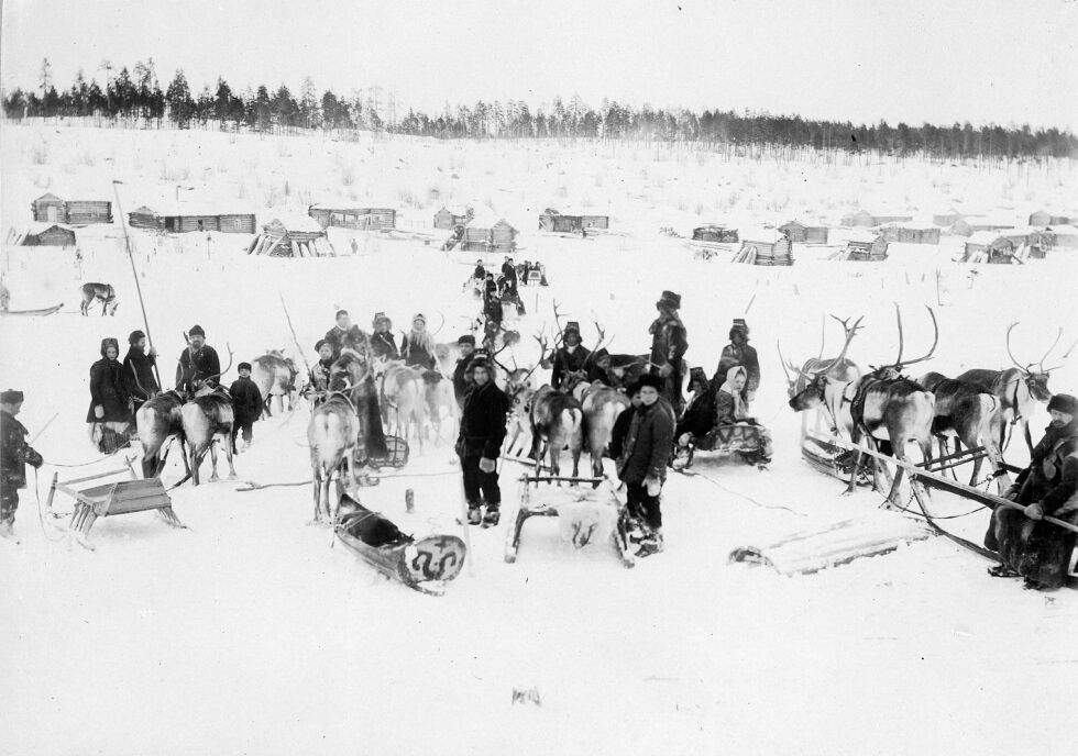 Skoltesamene i Finland tilhørte i si tid den gamle Suenjel-siidaen i Russland, og ble bosatt i områdene rundt Sevettijärvi i 1949.
 Foto: Ellisif Wessel / Sør-Varanger