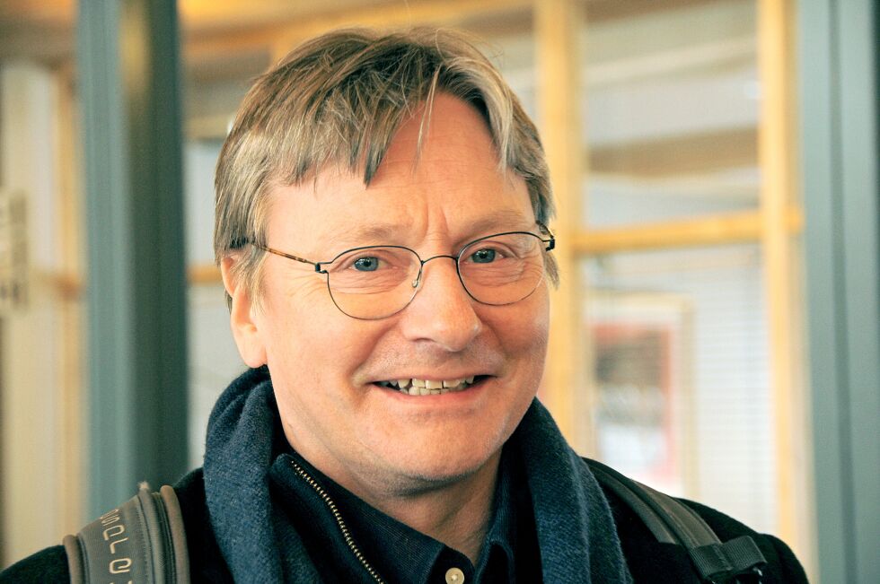 Menneskerettighetsekspert i Samerådet, Magne Ove Varsi, har levert samiske krav fra FNs talerstol i Geneve.
 Foto: Stein Torger Svala