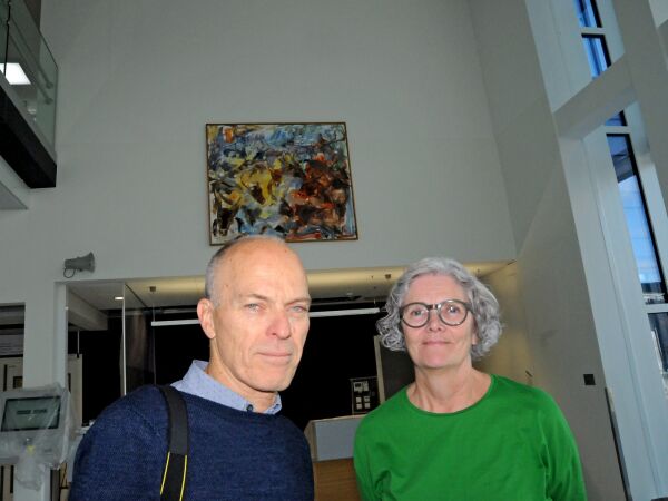 Har brukt seks millioner på kunst