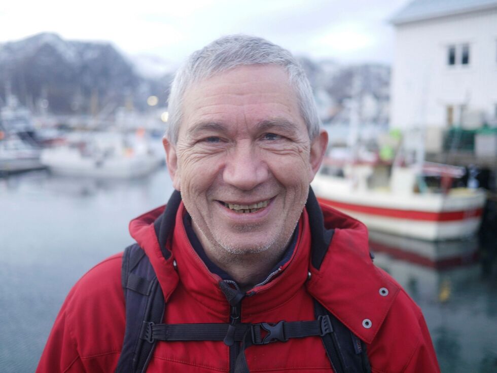 Marinus Beers er glad og lettet over at han endelig kan begynne å arbeide som guide igjen i Nordkapp etter et langt corona-avbrekk. Arkivfoto: Geir Johansen