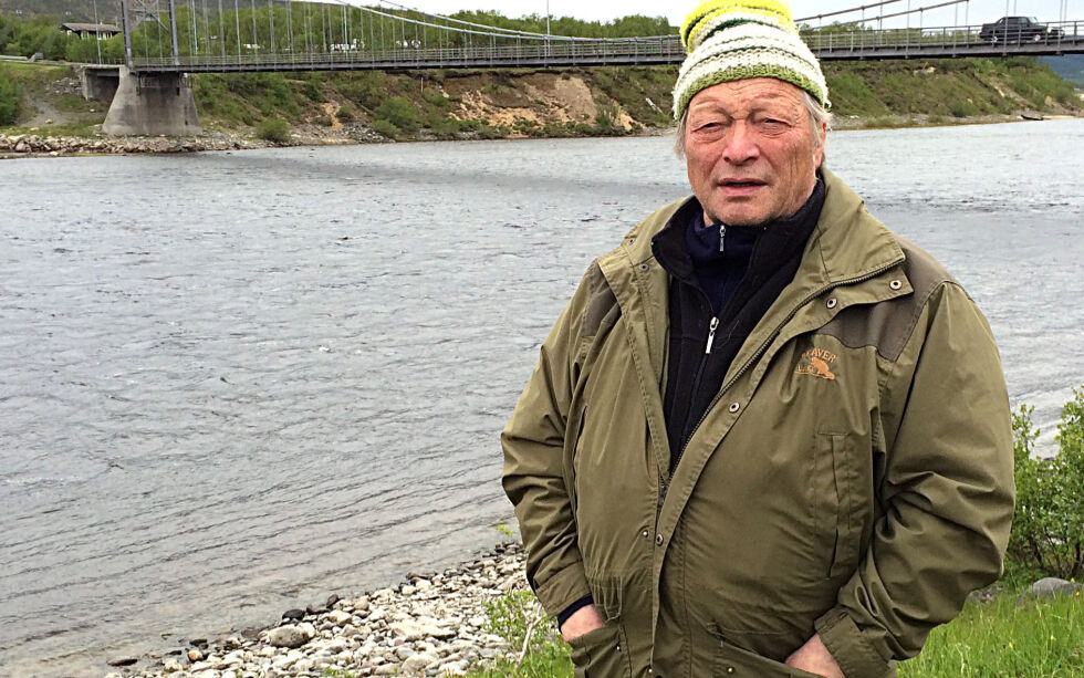 Oddmund Aslaksen mener det er på høy tid at det vedtas et øvre tak på hvor mange fisk hver enkelt garnfisker, både drivgarn og stengsel, kan ta i løpet av sesongen.
 Foto: Tom Hardy