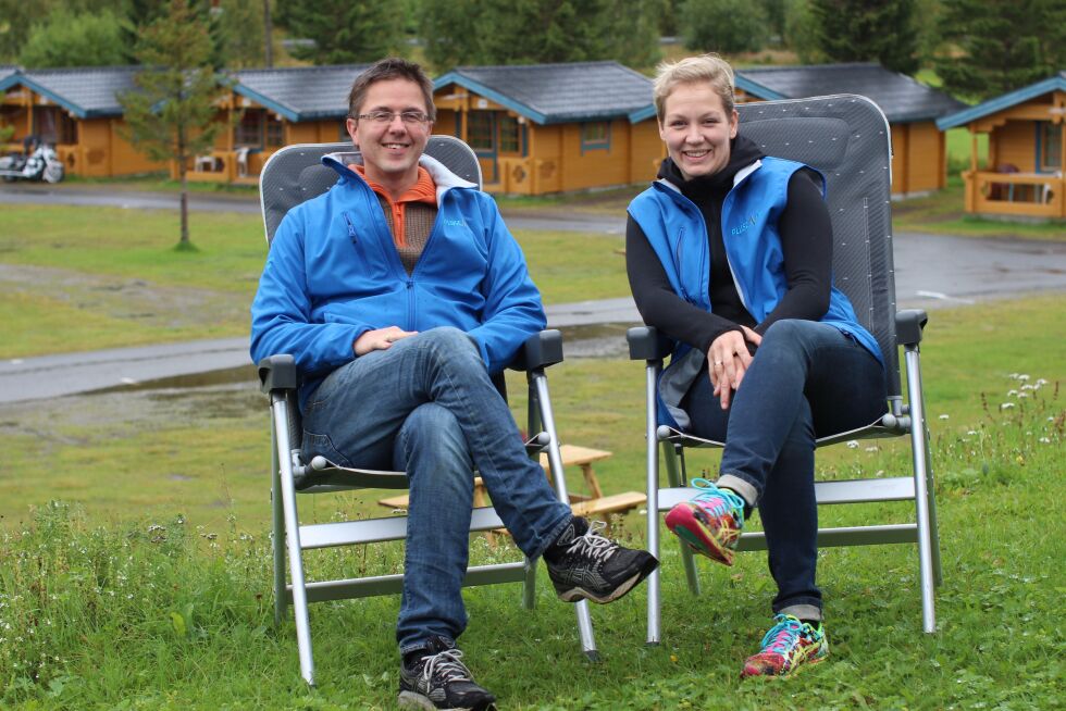 Eilert og Sara Ravn driver Ballangen Camping. Nå har de overtatt Pippira Siida og ser store muligheter.
 Foto: Ann Kvanmo