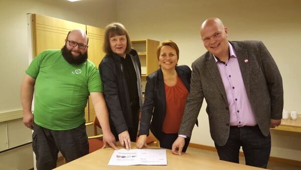 Ber om godt vær foran partiledermøte