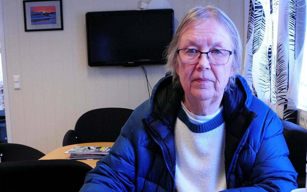Dina Ingeborg Maurstad fryktet å miste hytta si på FeFo-festet grunn fordi hun ikke fikk betale festeavgiften på 1.347 kroner med brevgiro, slik hun alltid har gjort. Foto: Stein Torger Svala