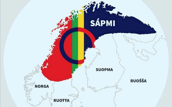 Sakte stiger samelandet Sápmi