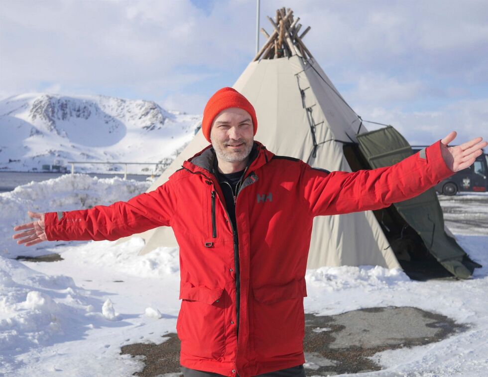 Martin B. Hansen er ansatt som ny daglig leder for Visit Nordkapp. Han mener det er gode utsikter til økt turisme i tiden som kommer.
 Foto: Geir Johansen