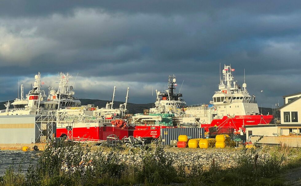 Havna i Kirkenes er én av tre havner i landet der russiske fartøy fortsatt har tilgang.
 Foto: Birgitte Wisur Olsen