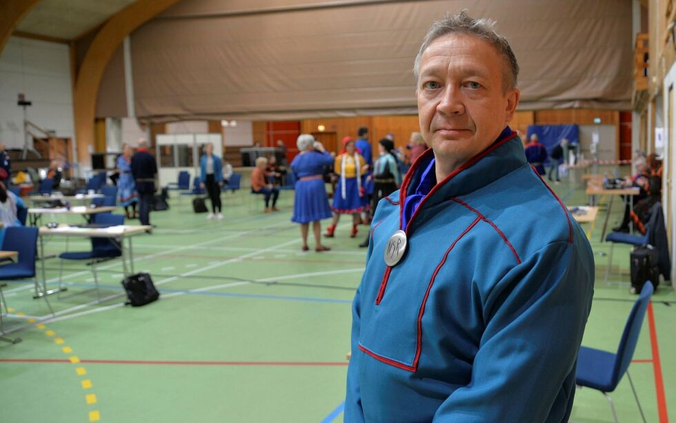 Tor Gunnar Nystad er sametingsrepresentant og leder i Oslo sameforening NSR.
 Foto: Steinar Solaas