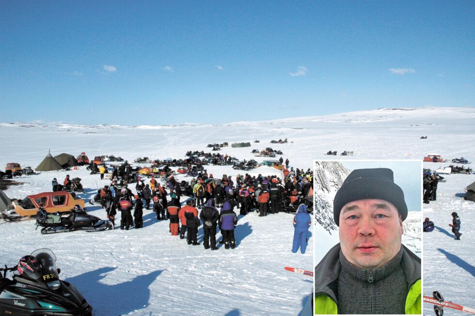 Isfisker Odd Arild Hansen synes forslaget om tidsregulering av skuterkjøring i Sør-Varanger er latterlig. – Når man skal hindre folk i å nå morrabittet er også det svært alvorlig, mener han.