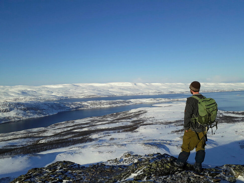 Vindkraftverket på Digermulenhalvøya er stilt i bero inntil videre.
 Foto: Silje Angelsen Tøllefsen