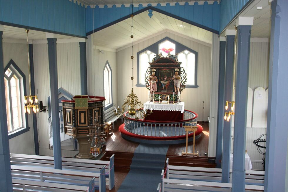 Illustrasjonsbilde fra Nesseby kirke
 Foto: Mari-Ann Nilssen