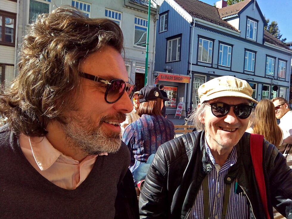 Filmskaper Marek Ranis er selv kunstner, og har nå laget filmen Cartographer, som omhandler Hans Ragnar Mathisens liv og kunstnerskap.
 Foto: Elin Margrethe Wersland