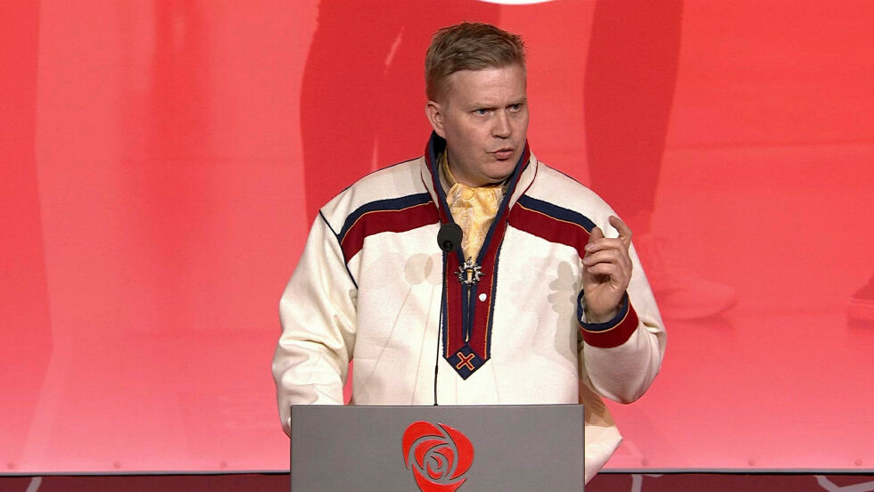 Ronny Wilhelmsen, her på Arbeiderpartiets landsmøte nylig.
 Foto: Arbeiderpartiet