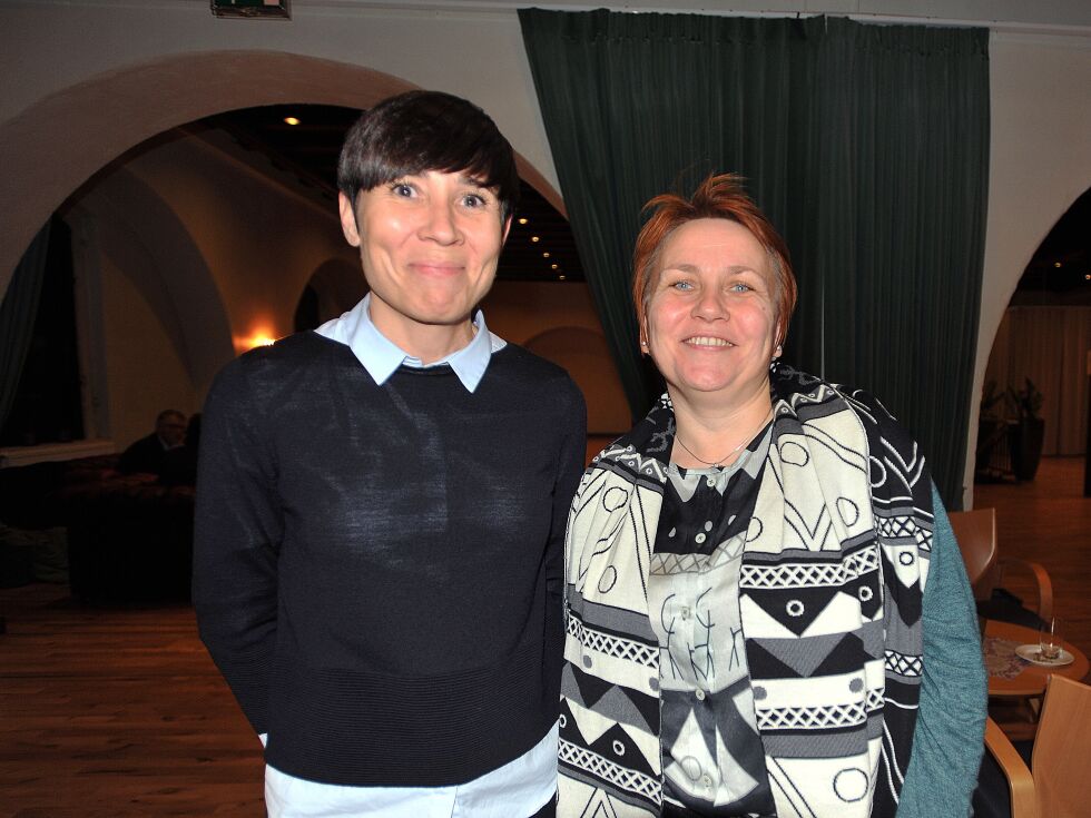 Ine Eriksen Søreide vet utmerket godt hvor skoen trykker i forhold til Aina Borch sitt krav om mer fast tilstedeværelse av forssvaret i Porsanger kommune.
 Foto: Erik Brenli