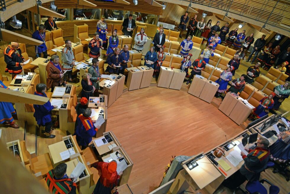 Etter lovnader fra Arbeiderpartiet, kan det forventes mer til Sametinget enn det Solberg-regjeringa foreslår.
 Foto: Lars Birger Persen