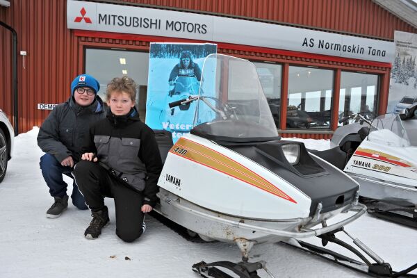 Gamle skatter av sneskutere
