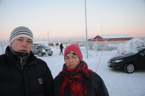 På glattcella etter å ha kjørt bort flyktninger