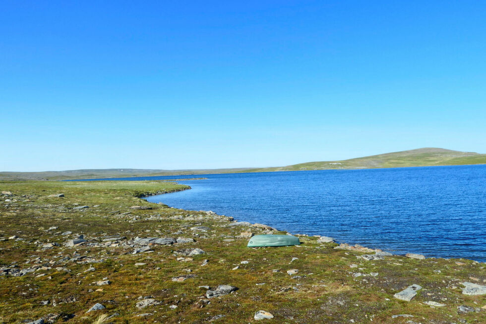 Et fiskerikt vann i Porsanger.
 Foto: Steinar Nilsen