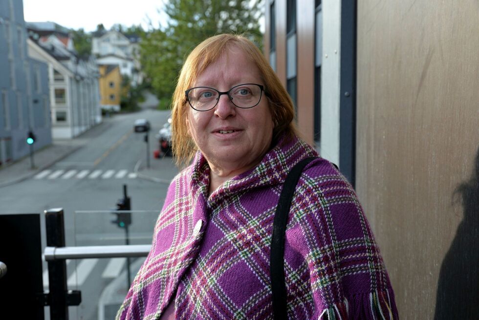 Leder i Samenes Folkeforbund, Liv Slettli, topper SFF-lista i Vesthavet.
 Foto: Steinar Solaas