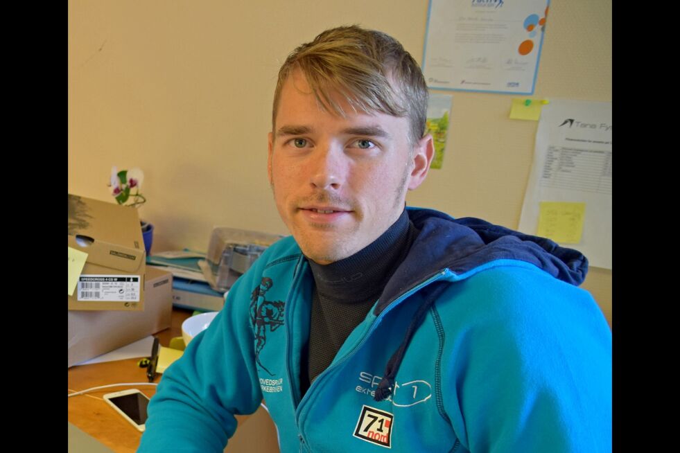– Vi har skapt et miljø i Tana der folkehelsa er i fokus sier daglig leder av Tana Frisklivssentral, Ole Henrik Somby.
 Foto: Aslak Ballari