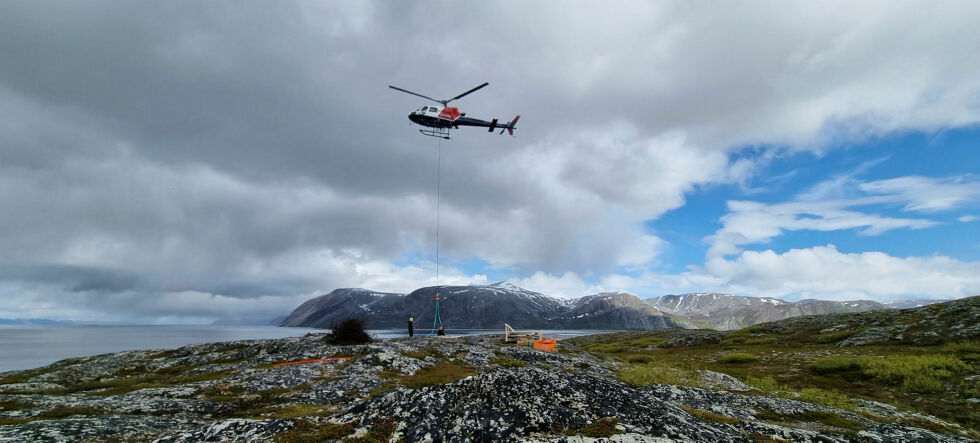 Tanas dagsturhytte får en spektakulær plassering.
 Foto: Leif Henrik Halvari/Tana kommu