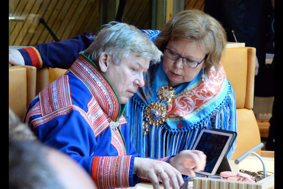 Per Mathis Oskal blir fredag medlem av sametingspresident Vibeke Larsen sitt råd.
 Foto: Steinar Solaas