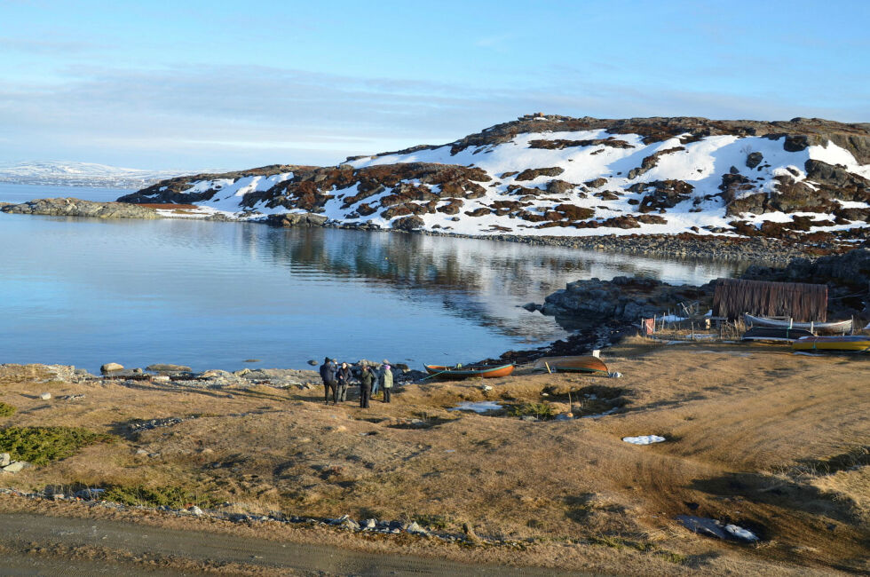 Ved veis ende ligger Ytre Sandvik, en av perlene i Porsanger.
 Foto: Berit Thomassen