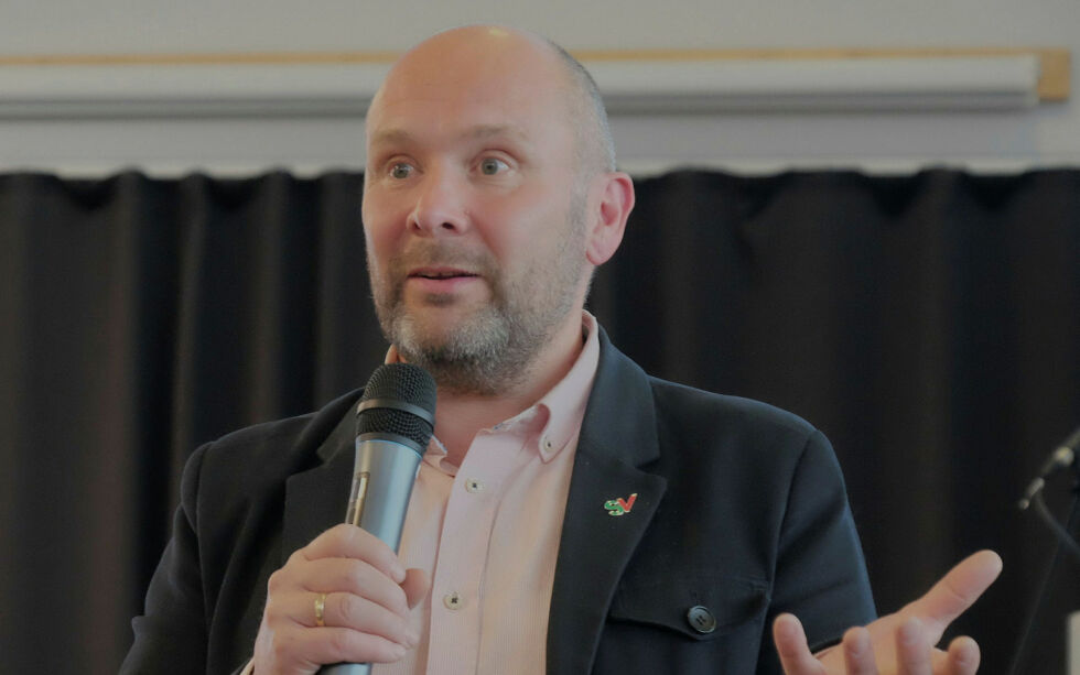 Tor Grøtte, Finnmark SVs førstekandidat
 Foto: Bjørn Hildonen